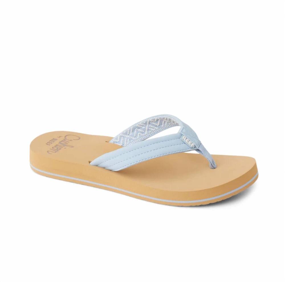 NEW REEF women's cushion breeze sandal in dusty blue